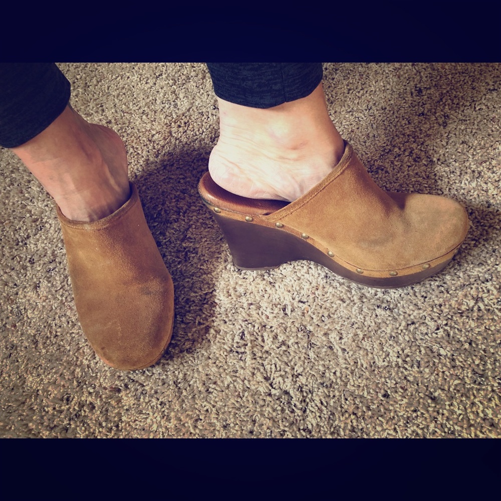 Ugg Wedge Mules